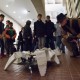 robot in lobby of power center